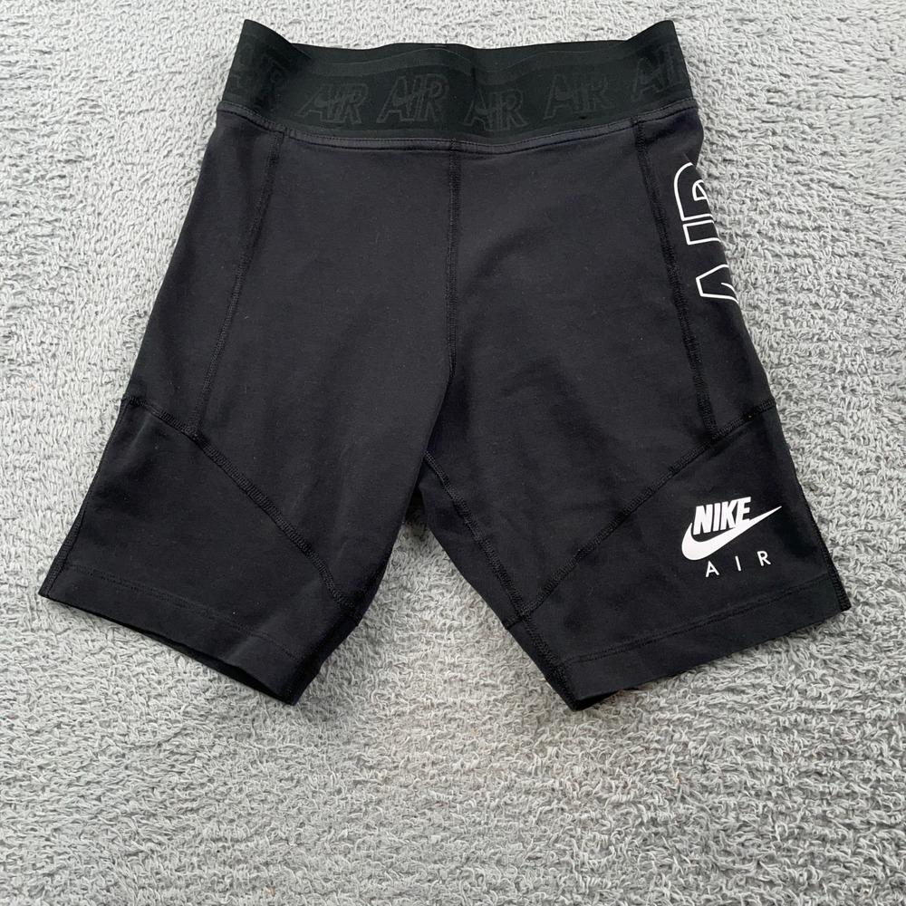 Nike Shorts Womens Small Black Nike Air Bike Shorts DM6055-010 Athletic Yoga